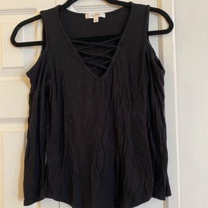 Fun long sleeved black shirt